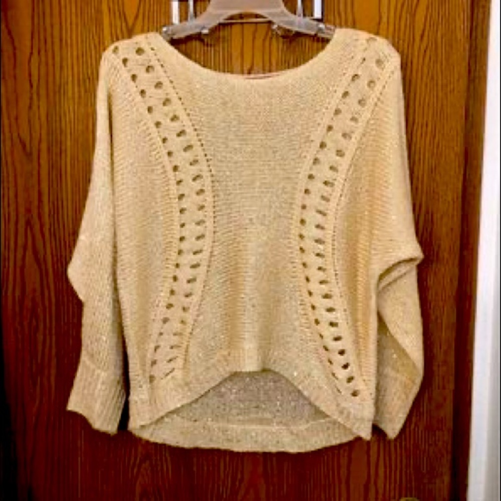 HARPER HI-LO SEQUIN SWEATER